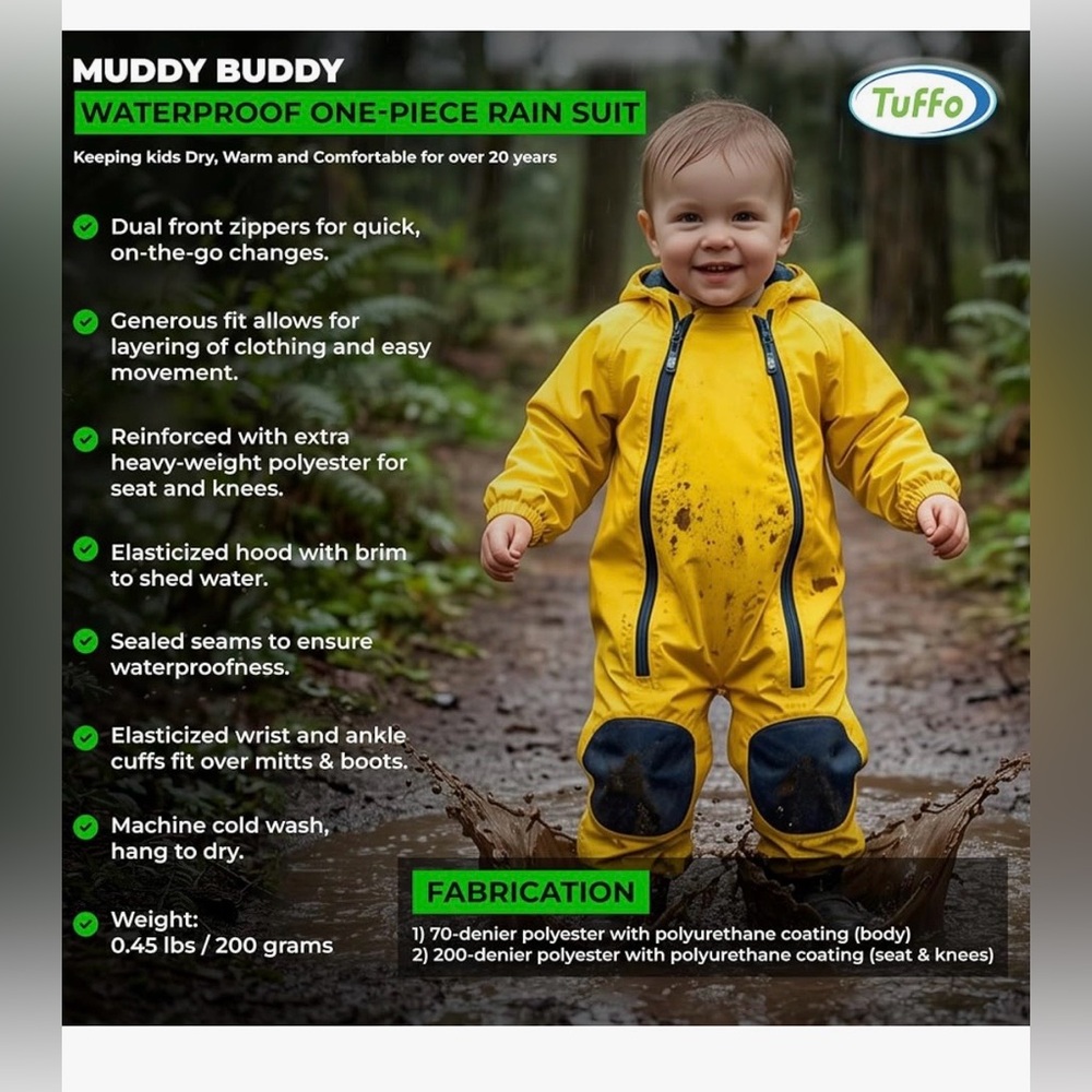 Tuffo Rainsuit - Picture 2 of 5